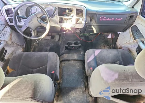 2005 GMC Sierra C2500 Heavy Duty из США, поврежденный, VIN 1GTHC23245F883494